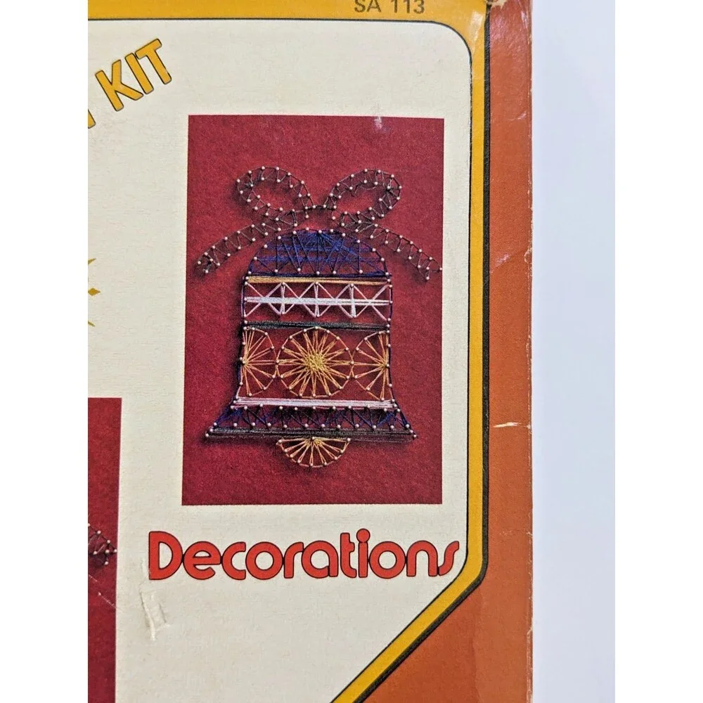 Vintage Christmas‎ String Art Kit Ornaments 